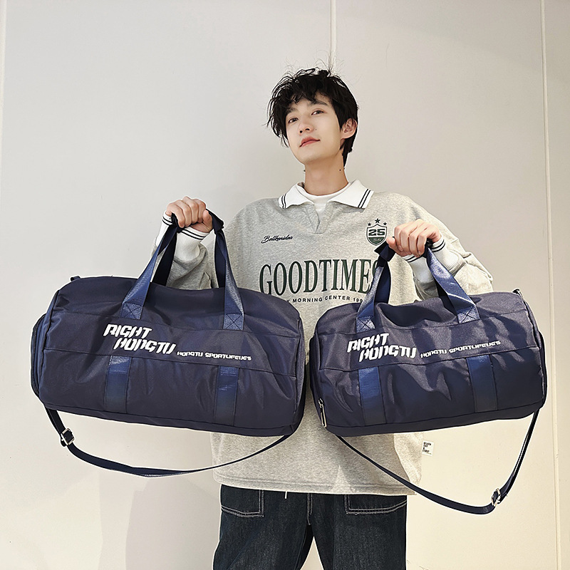 男性用フィットネスバッグ、乾湿分離トレーニングスポーツバックパック、手荷物、短距離旅行バッグ、女性用大容量スイミングバッグ|undefined