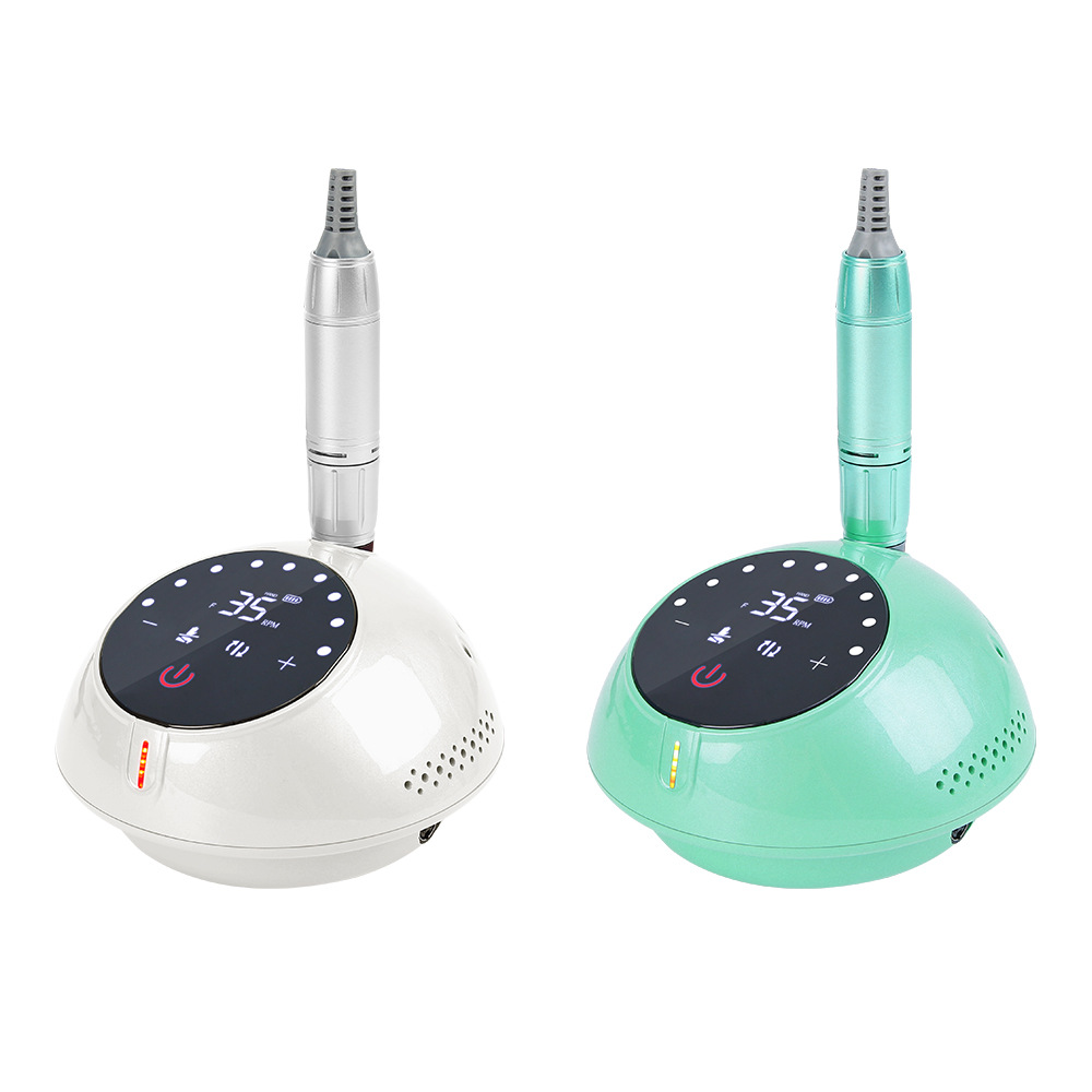 JIMDOA cepillo de carbono personalizado transfronterizo máquina de pulido de uñas pantalla LCD herramienta automática de pulido de uñas
