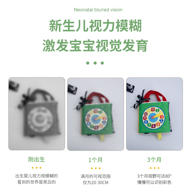 Cubierta de cama multifuncional transfronteriza Libro de la cubierta de la cama de bebé a prueba de desgarros tridimensional libro de tela animal juguetes prácticos