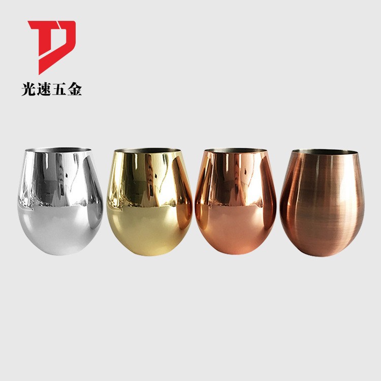 304 de acero inoxidable de estilo europeo creativo de cáscara de huevo Copa de ventas directas de la fábrica no base whisky vaso de cerveza taza de cerveza