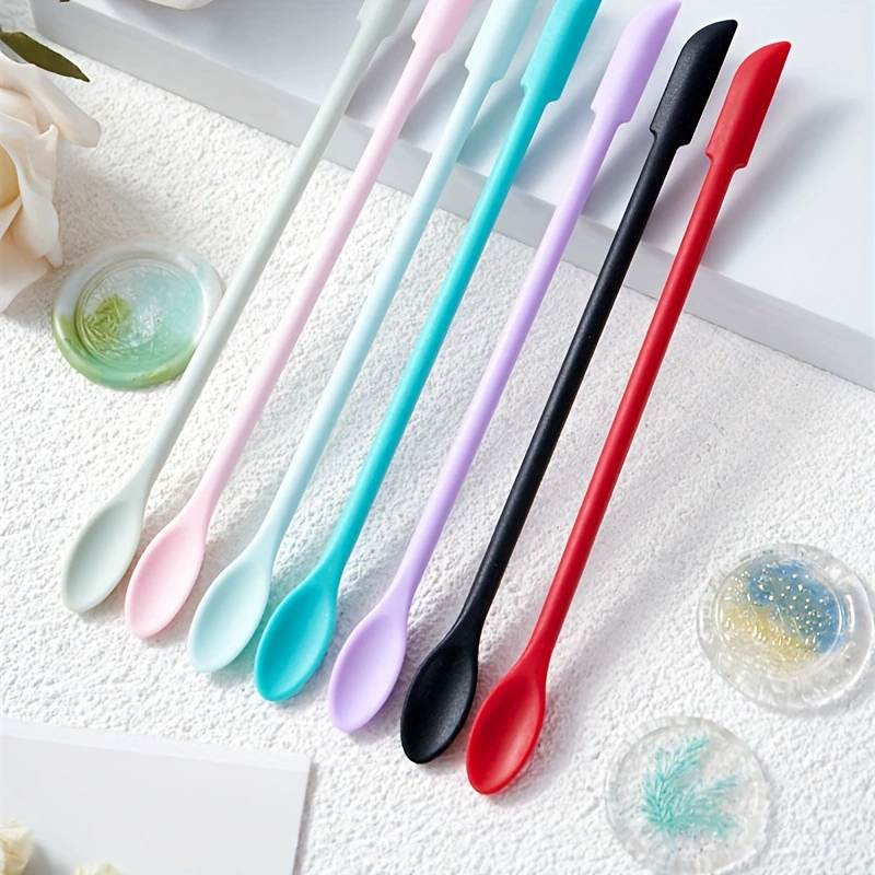 Double-sided silicone scraper, mixing stick, new collection
