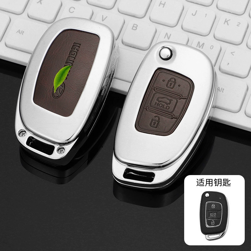 Подходит для Beijing Hyundai Xinshengda Key Label Sonata i10 Fista Pure Electric I Car Key Case