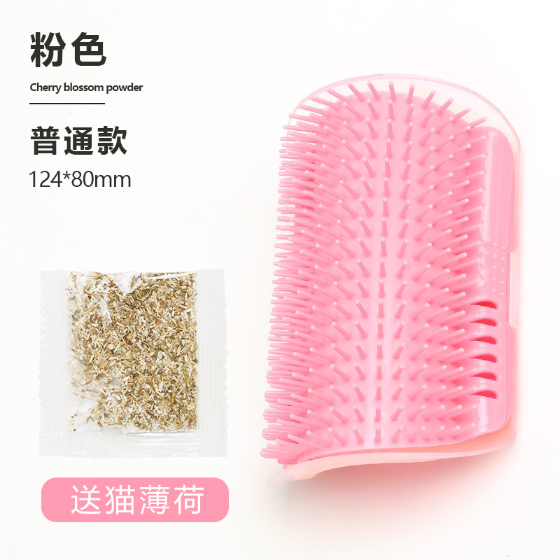 Venta caliente, dispositivo de picazón para gatos, artefacto de piel para frotar en la esquina, tablero de agarre para gatos, sin migajas, cosquillas en la cara, juguete para gatos