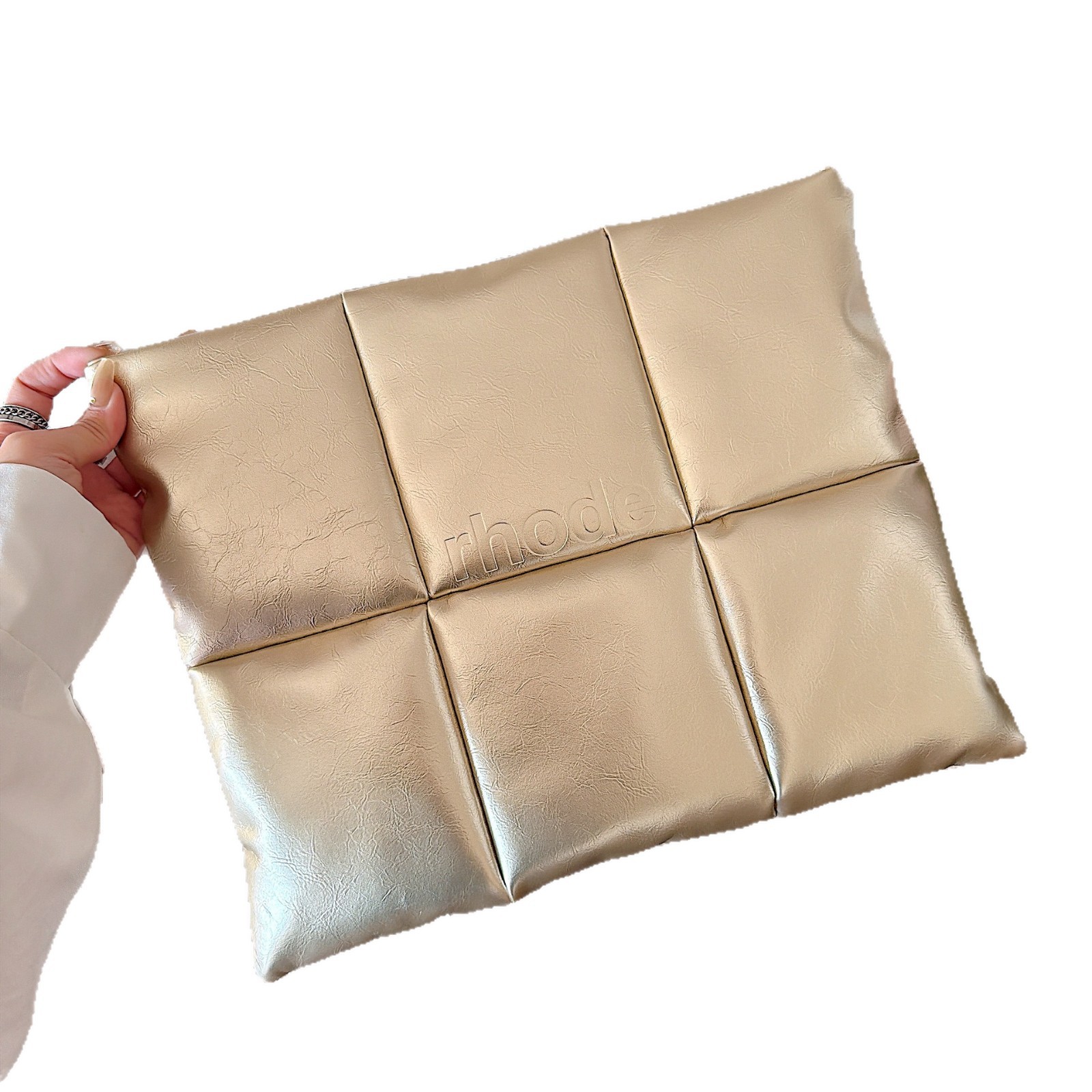 Rhode Hailey el mismo tipo de piel hailey bolsa de maquillaje bolsa de maquillaje bolsa de maquillaje caja