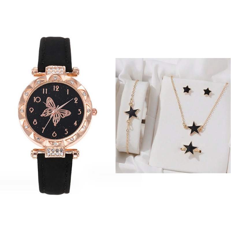 Casual Butterfly Buckle Quartz Women's Watches display picture 22