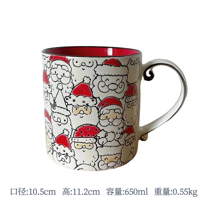 Cerámica bajo vidriado pintado a mano linda taza de gato taza de agua taza de desayuno taza de avena pareja micro pomelo