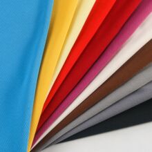 鸟眼布涤纶针织布料 网眼布网布 吸湿速干运动服面料现货多色