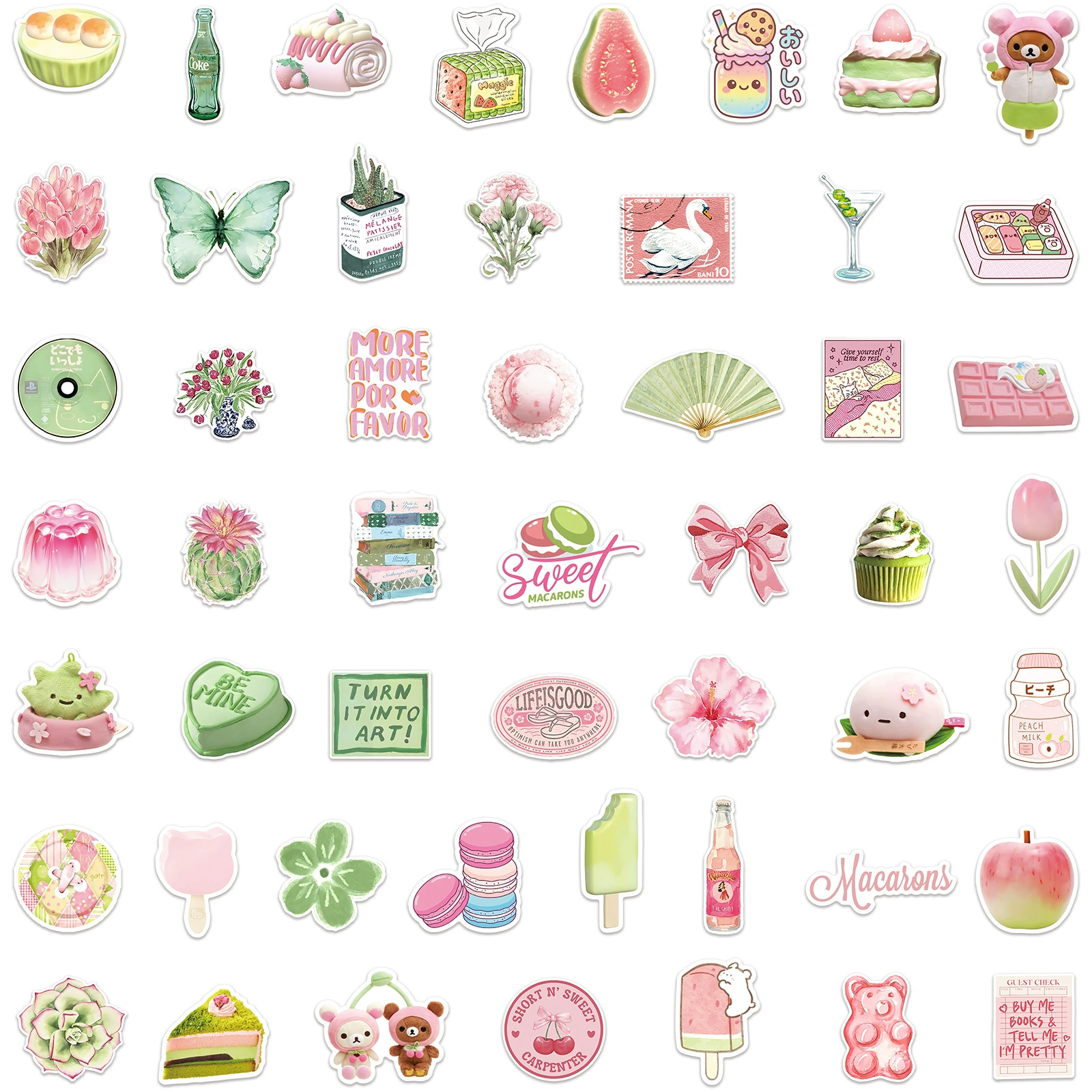 Brand fresh sticker, suitcase, waterproof box, stickers