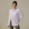 Purple [Long sleeve model]
