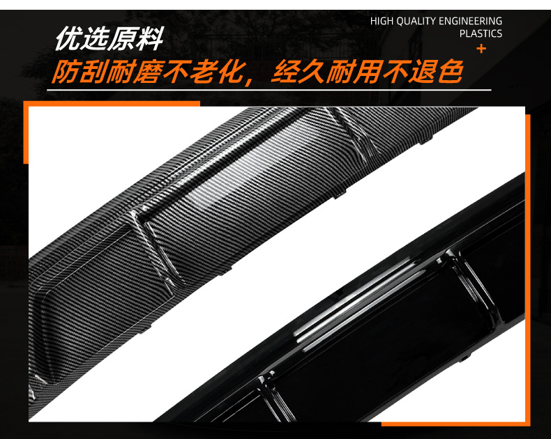 Suitable for Bmw 4 Series G26 m Sport 2020+ Mp Rear Lip Spoiler Small Body Kit Cross-Border Modification