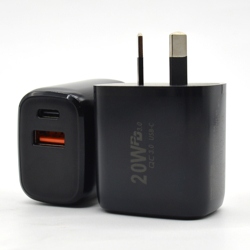 20W 통통한 A+C--검은색 호주 규정