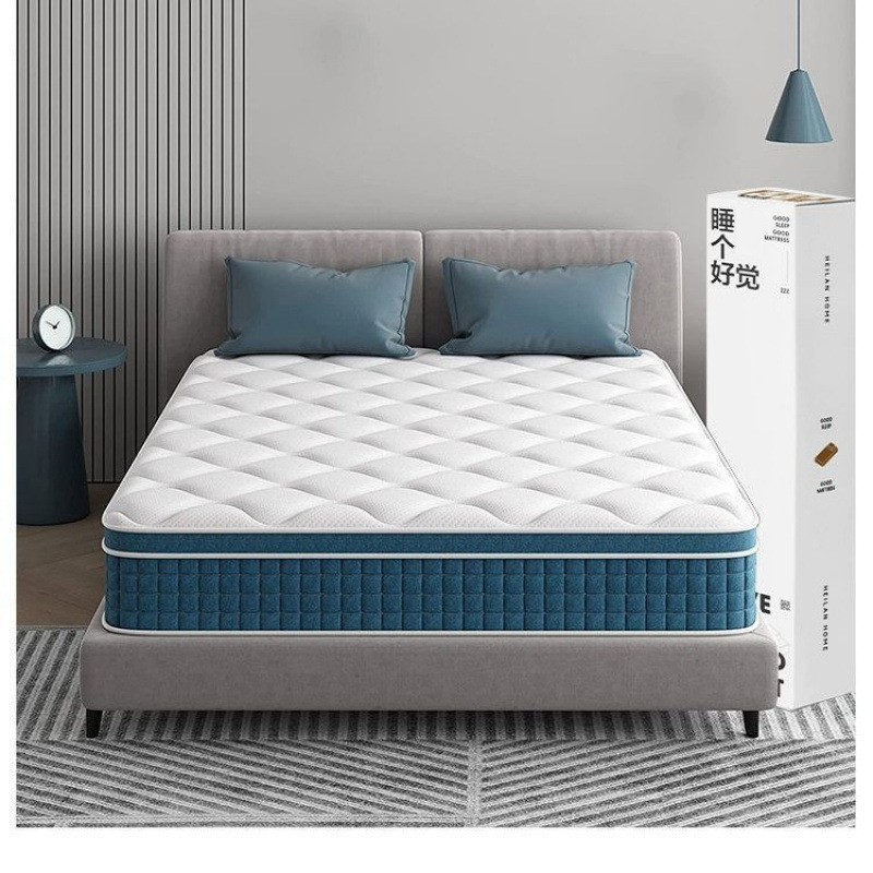 Simmons Natural Latex Compressed Roll Package Suitable for the Elderly Memory Foam High Resilience Soft Cushion Independent Bagged Silent Mattress