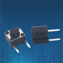 6*6*5边二脚轻触开关 侧插两脚按键开关 多规格轻触开关