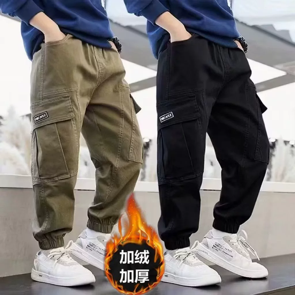 Новые осенние и зимние брюки для мальчиков