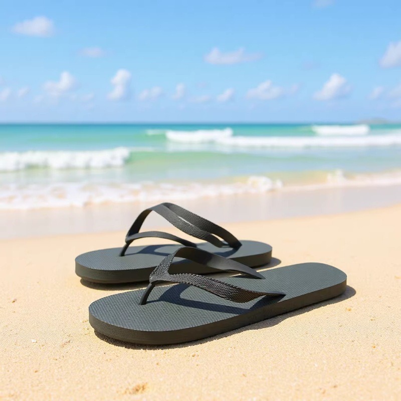 New Men's Flip-Flops, Toe-Post Sand, Non-Slip, Soft Sole, Wear-Resistant, Large Top Quality Size, Outdoor Wear, Summer Beach_voghion.com