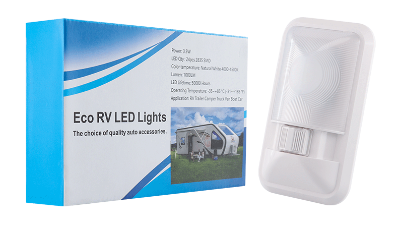 Car RV Light Reading Lamp 204LED Truck Cabin Light 12V Roof Light