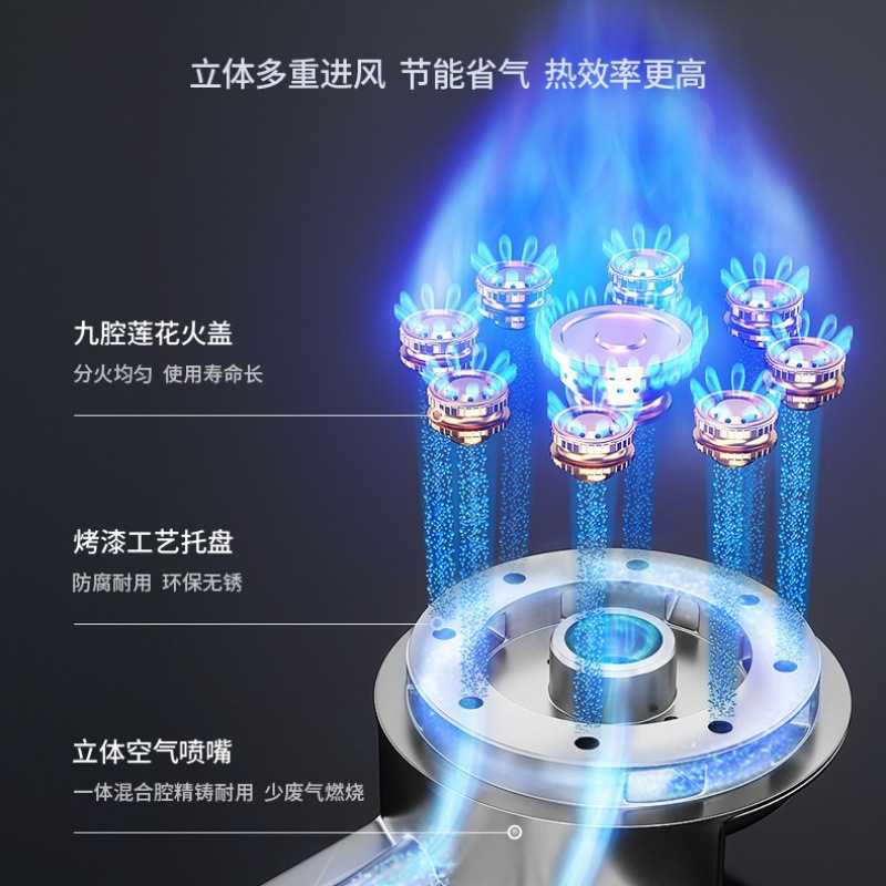 煤气灶单灶家用液化气灶台式燃气灶天然气猛火灶节能单个节能炉具|undefined