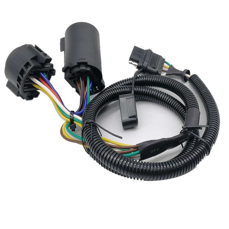 厂家直销 7 针拖车线束延长电缆 拖车插头连接器电线 拖车线厂家