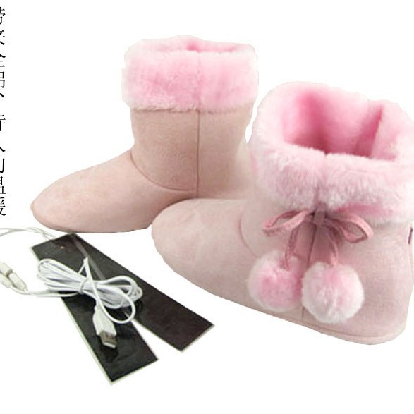 ������˹USB����ѥ���� ��ɫë���