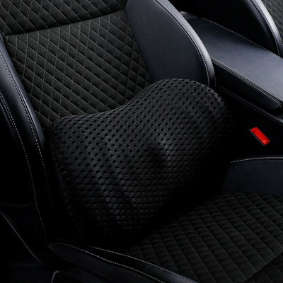 Waist support car waist cushion waist cushion - new-yuanbao-black-4d-mesh