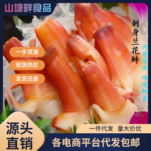 兰花蚌刺身海鲜冰山蚌北极贝料理新鲜解冻即食寿司日料店同款商用