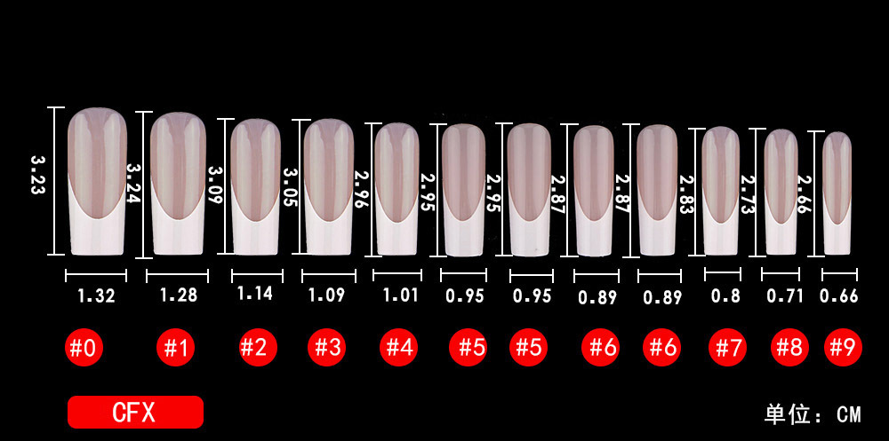 CFX size