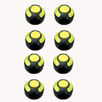Yadi, Aima, and Ninebot electric — Other Electric Vehicle Accessories - 22mm-round-crash-protection-blocks-set-of-8-comes-with-screws-crash-proof-soft-silicone-pads-in-random-colors