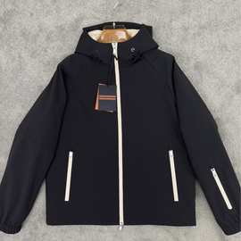 ez杰尼zeg男士3m新雪丽夹棉户外连帽夹克外套冲锋衣棉服保暖薄lp