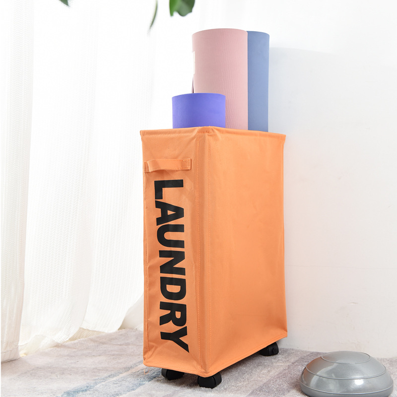 Cesta de lavandería de tela ropa de una sola rejilla caja de almacenamiento de artículos diversos bolsa de almacenamiento de malla suministros para el hogar cesta de lavandería