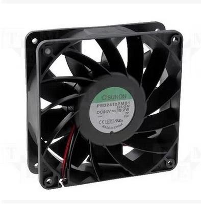 原装建准SUNON 12038 PSD2412PMB1 DC24V 19.2W 3线 变频器风扇