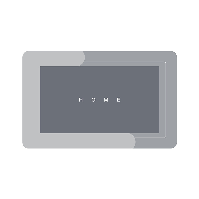 Alfombra de barro de diatomeas transfronteriza alfombra suave alfombra absorbente alfombra de baño alfombra de piso de baño antideslizante de secado rápido