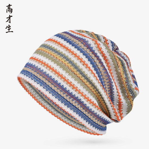 New Spring/Summer Closed-Back Hat, Thin Design, Women's All-Match Single-Layer, Japanese-Korean Style, Striped, Quick-Drying, Mesh-Embossed, Breathable, Pile-Up Hat