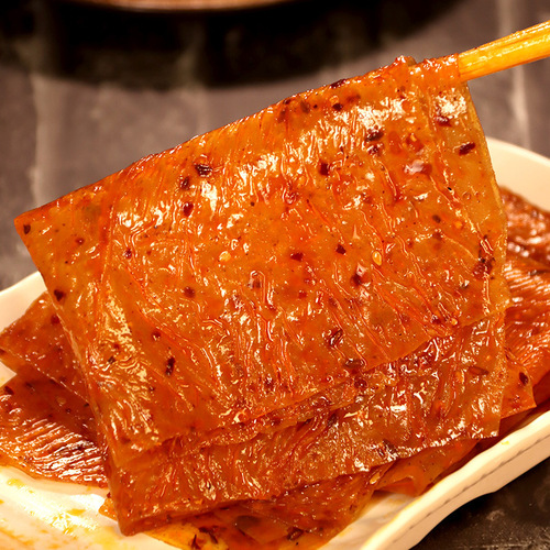 Unique Flavor Good Junjie Traditional Spicy Strips Hand-Torn Skin Nostalgic Snacks for the 1980s and 1990s