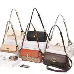 2025 Spring New Arrival Women's Jet Shoulder Bag Crossbody Bag Flap Baguette Bag Fashionable Versatile Women's Handbag