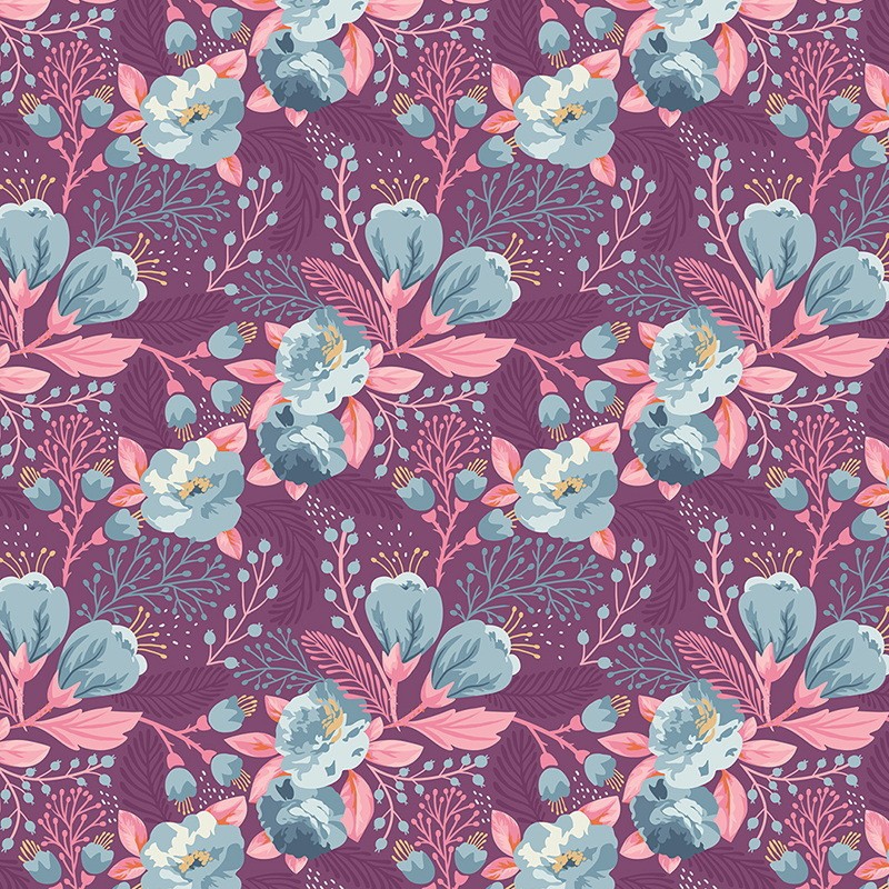 Jinhao tela de bordado material DIY tela de tela de tela de algodón para el hogar tela floral prenda impresión de tela