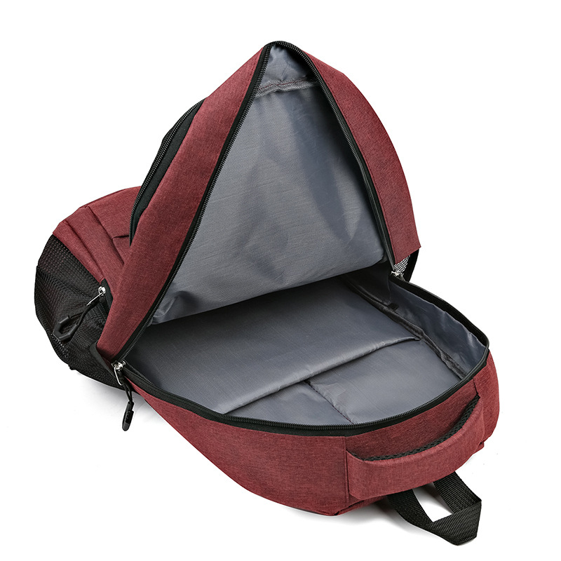 2024 nueva mochila de computadora simple de ocio de negocios de gran capacidad, ocio de todo fósforo, mochila de viaje al aire libre