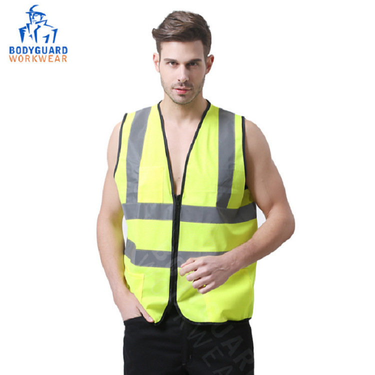 Fluorescence retroreflective travel safe vest