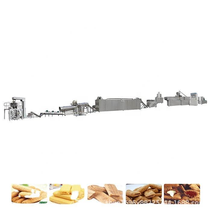 非油炸膨化夹心米果生产线 夹芯米果膨化机生产流程