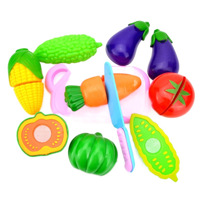 Juguetes para niñas, juguetes de simulación, juguetes de frutas y verduras, juego de utensilios de cocina de simulación para niños