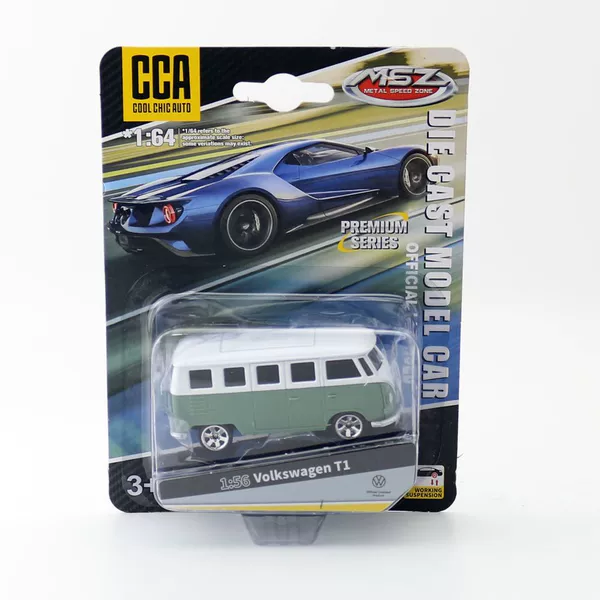 Green bus, scale 1:56