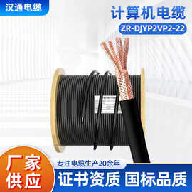 计算机电缆ZRC-DJYP2VP2-22铜屏蔽铠装ZRA阻燃通信电缆对时双绞线