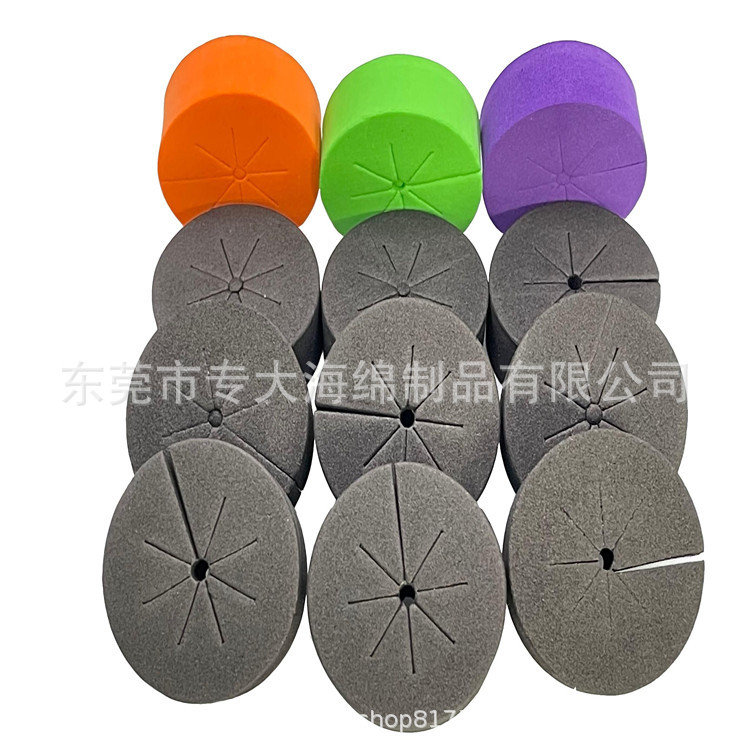 48mm cultivo hidropónico plantación de algodón hidropónico taza a juego Eva plantación espuma apertura color cilindro