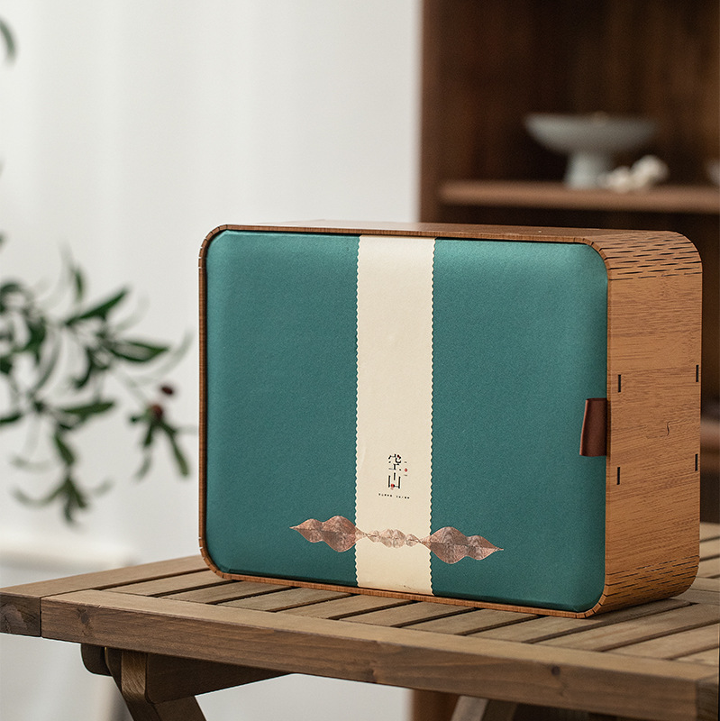 2023高檔綠茶龍井碧螺春茶葉包裝盒空盒禮盒散茶鐵罐茶包裝茶盒子