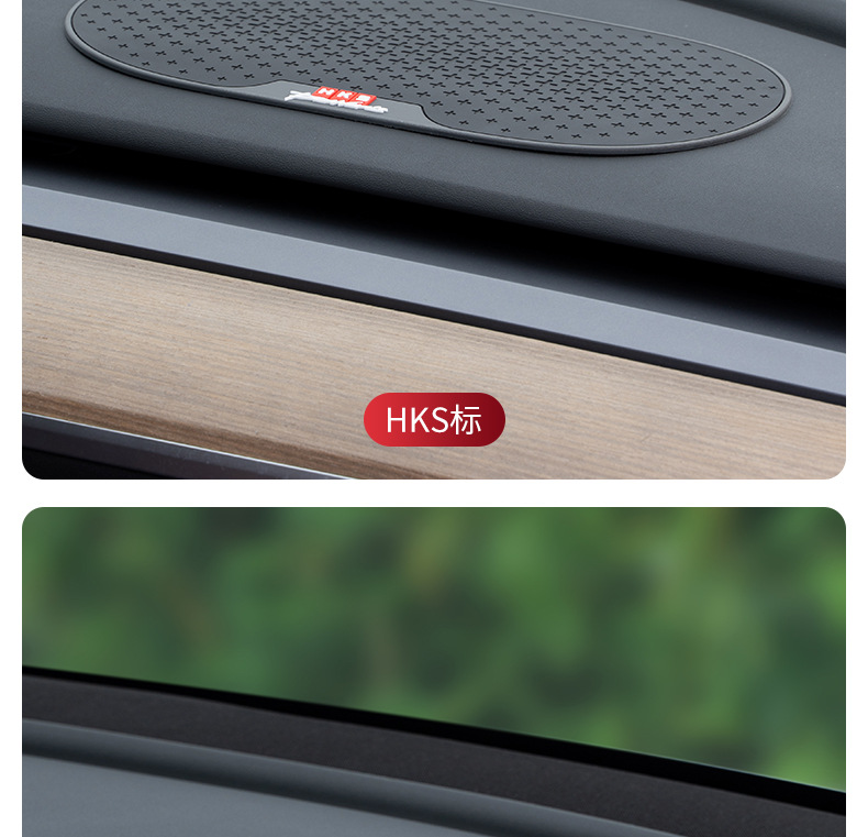 Factory non-slip high temperature resistant car anti-slip mat multifunctional car mobile phone anti-slip mat PVC instrument panel storage mat