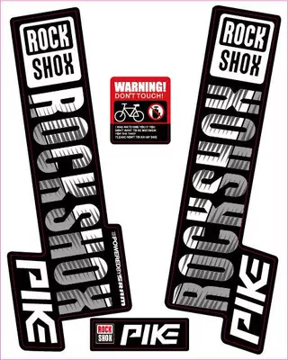 LYRIK ROCK-SHOX Mountain Body sticker - 26