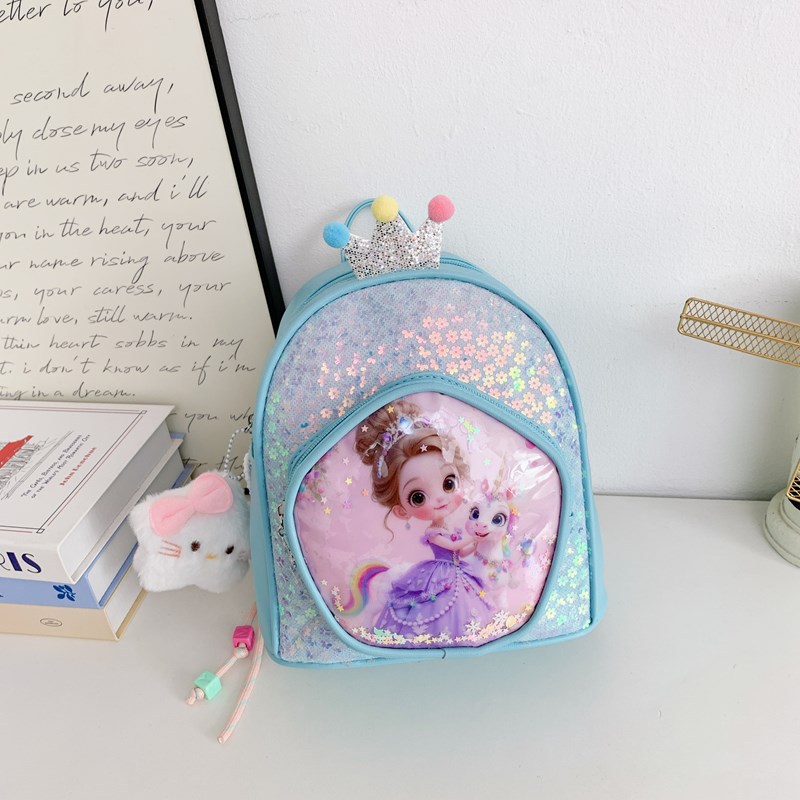 Mochila para niños, mochila para niñas lindas, nueva mini mochila de jardín de infantes de dibujos animados, pequeña mochila de viaje al aire libre