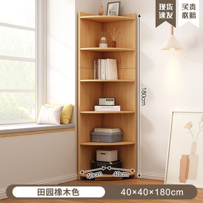 卧室收纳角柜置物转餐厅拐角客厅三角边柜角柜墙角柜落地餐边柜子|undefined