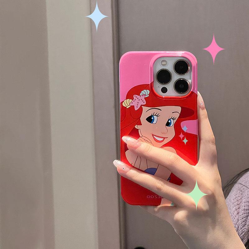 Pink Mermaid Film Suitable for Apple 13 Mobile Phone Case Iphone18Promax Hard 15 Female Mini/X/X16 Pink Mermaid Film Suitable for Apple 13 Mobile Phone Case Iphone18Promax Hard 15 Female Mini/X/X16