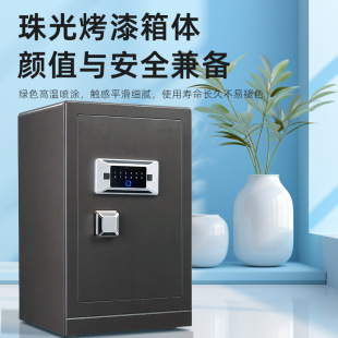 Safe Home Anti-Theft Home Wardrobe Safe Cash Box Thick Plate All-Steel Inner Leather Safe