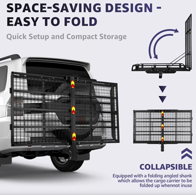 Luggage Rack Electric Wheelchair